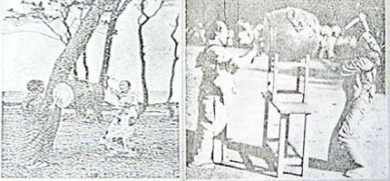 八丈太鼓に関する文献に掲載されている写真